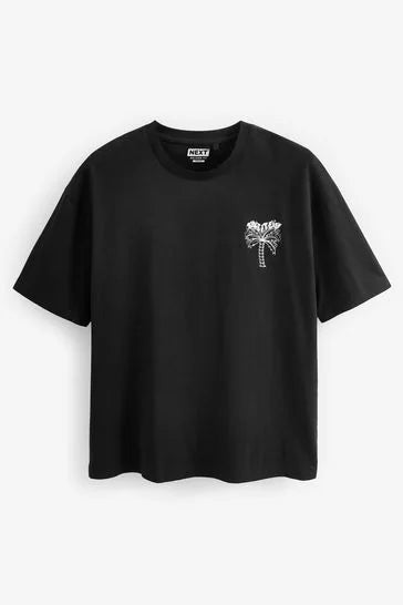 Black And White Print T-Shirt